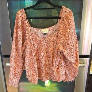 Floral‎ Women's Top - Multicolor